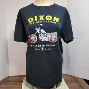 Dixon Motorcycle Repair & Walker Removal SS Tee - Walking Dead - Size Large